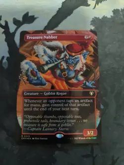 Treasure Nabber (Borderless) Commander Masters Foil - Image 1
