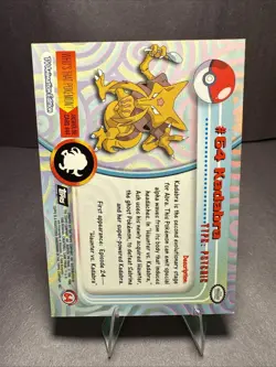 Topps Pokemon Kadabra #64 1999 TV Animation Edition Non Holo - Image 2
