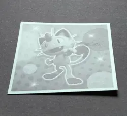 Dragonite Pokemon Mewtwo Strikes Back Mini Sticker Holo No.16 Nintendo Japan F/S - Image 4