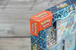 Pokemon TCG: Paldean Fates Quaquaval ex Premium Col !!! 8 Packs! New Sealed (1x) - Image 2