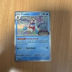 Froslass Pokemon Twilight Masquerade SVP 117 Prerelease Black Star Promo NM - Image 1