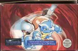 1999 Pokemon FRENCH 1st Edition Base Set Booster Box Display OPENED EMPTY VIDE - Image 5