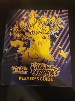 Pokemon TCG Scarlet & Violet Surging Sparks Player's Guide / Set Checklist - Image 1