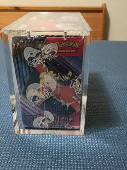 New Sealed Pokemon TCG: Destined Rivals Booster Box 36 Packs With Acrylic Case - Image 2