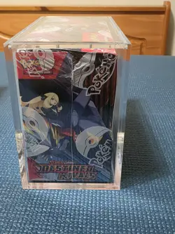 New Sealed Pokemon TCG: Destined Rivals Booster Box 36 Packs With Acrylic Case - Image 4