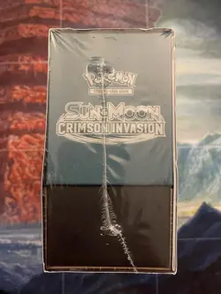 Pokemon SUN AND MOON CRIMSON INVASION Elite Trainer Box ETB New SEALED - Image 2