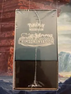 Pokemon SUN AND MOON CRIMSON INVASION Elite Trainer Box ETB New SEALED - Image 4