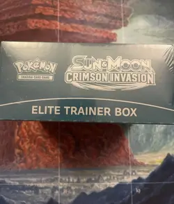 Pokemon SUN AND MOON CRIMSON INVASION Elite Trainer Box ETB New SEALED - Image 5