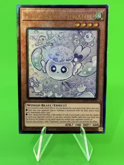 Yu-Gi-Oh QC Stampede Mulcharmy Fuwalos Prismatic Ultimate Rare RA04-EN050 NM!!! - Image 1