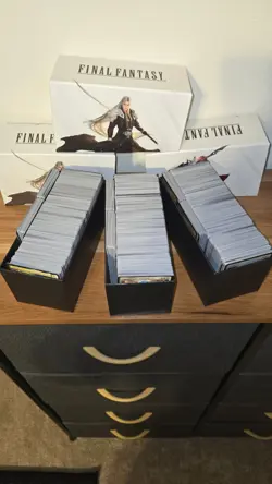 MTG Final Fantasy Bulk Lot around 2000 Cards Commons, Foils, Rare, Uncommon ETC. - Image 1
