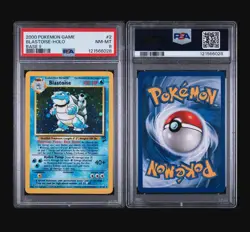 BLASTOISE HOLO 2/130 - 1999 BASE SET 2 POKEMON CARD - PSA 8 NM- MINT - Image 4