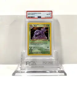MUK HOLO 13/62 - FOSSIL 1999 POKEMON CARD - PSA 8 NM- MINT - Image 1