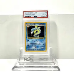 GYARADOS HOLO 6/102 - POKEMON CARD 1999 BASE SET - FRESH SLAB PSA 8 NM- MINT - Image 1