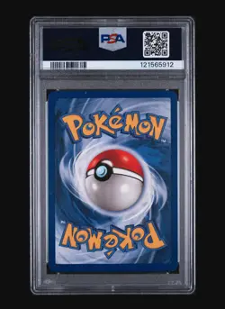 GYARADOS HOLO 6/102 - POKEMON CARD 1999 BASE SET - FRESH SLAB PSA 8 NM- MINT - Image 3