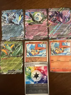 Pokemon TCG x7 Card lot (Black Bolt) NM. - Image 1