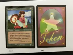 MTG JUN MINAGISHI RARE SQUIRREL TOKEN NM MAGIC THE GATHERING (FIRST CARD BACK) - Image 1