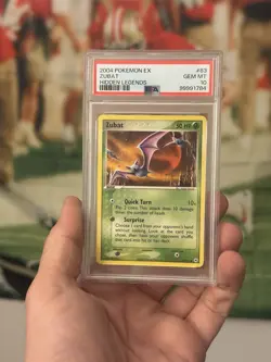 Pokemon Cards Zubat #83 PSA Graded Gem Mnt 10 (Non Holo) - Image 1