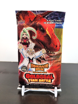Dinosaur King "Colossal Team Battle" Sealed 9-Card booster pack - Image 1