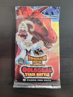Dinosaur King "Colossal Team Battle" Sealed 9-Card booster pack - Image 2