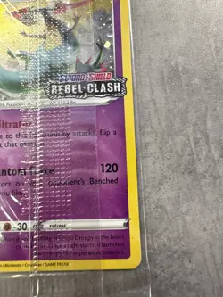 Pokemon TCG Dragapult 091/192 Rebel Clash Stamped Promo Card Sealed - Image 4