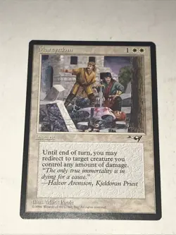 Magic the Gathering Martyrdom Card - Image 1