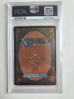 MTG Fishliver Oil PSA 9 MINT Vintage Arabian Nights English Magic Card 1993! - Image 4