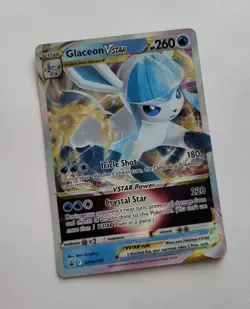 Pokemon Glaceon VSTAR SWSH197 Black Star Promo Card Holo Sword Shield 2022 TCG - Image 1