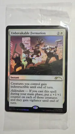 MTG: Teenage Mutant Ninja Turtles - Unbreakable Formation Foil Promo NYCC 2025 - Image 1