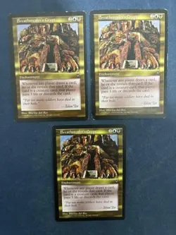 MTG 3X VISIONS BREATHSTEALER'S CRYPT MAGIC THE GATHERING ENGLISH ENCHANTMENT - Image 5