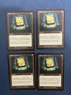 MTG 4X ONSLAUGHT SLATE OF ANCESTRY MAGIC THE GATHERING RARE ARTIFACT ENGLISH - Image 5
