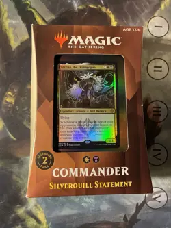 Magic the Gathering STRIXHAVEN 2021 Commander Deck Silverquill Statement Sealed - Image 1