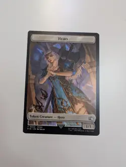 MTG - Hero 0009/Elemental 0021 Token - Final Fantasy NM/M Condition - Image 1