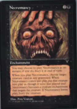 Necromancy - Visions: #64, Magic: The Gathering Nm R239 - Image 1