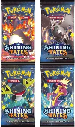 Pokemon TCG: Shining Fates x4 Booster Packs Sealed - Random/New - Image 1