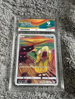 Pokemon Ace 9 Mint Psyduck Scream Munch 286/SM-P not PSA - Image 1