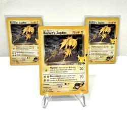 Rocket’s Zapdos Gym Challenge 25th Celebrations 15/132 Pokemon PACK FRESH NEW - Image 1