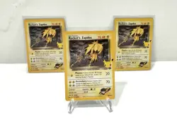 Rocket’s Zapdos Gym Challenge 25th Celebrations 15/132 Pokemon PACK FRESH NEW - Image 2