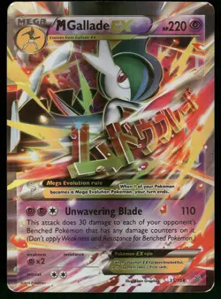 M Gallade EX #35/108 Pokemon XY - Roaring Skies - Image 1