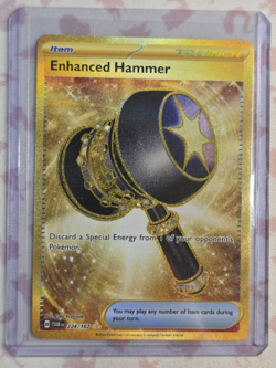 Enhanced Hammer 224/167 NM Pokemon TCG SV06 Twilight Masquerade Hyper Rare Holo - Image 1