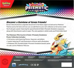 Pokemon Scarlet & Violet Prismatic Evolutions Poster Collection - Image 2