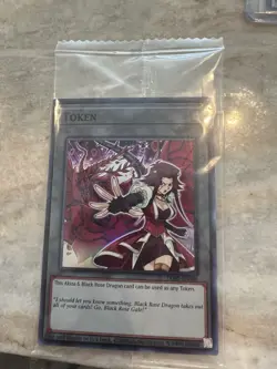 Yu-Gi-Oh! Azika & Black Rose Dragon Token TKN5-EN008 - Infinite Forbidden - Image 1