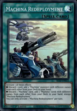 Machina Redeployment 1st Super Rare SR10-EN023 Yu-Gi-Oh! - Image 1