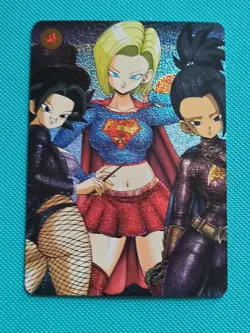 C18 KALE DRAGON BALL Z DBZ CARTE CARD WAIFU SEXY PRISM FLASH FOIL HOLO MANGA - Image 2