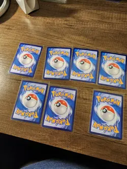 Lot Of 7 Chinese Pokemon Gem Pack Vol 2 Eeveelution V Cards - Image 2