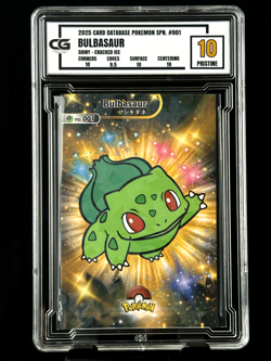Shining Bulbasaur CG Pristine 10 Card Database CGC PSA Pokemon Nintendo 2025 - Image 1