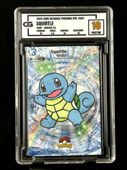 Shining Squirtle CG Pristine 10 Card Database Pokemon Nintendo 2025 - Image 1