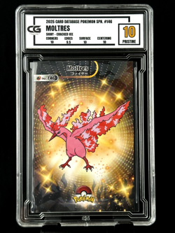 Shining Moltres CG Pristine 10 Card Database Pokemon Nintendo 2025 - Image 1