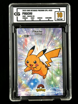 Shining Pikachu CG Pristine 10 Card Database Pokemon Nintendo 2025 - Image 1