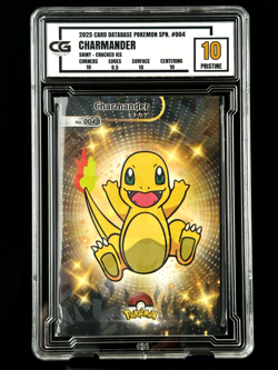 Shining Charmander CG Pristine 10 Card Database Pokemon Nintendo 2025 - Image 1