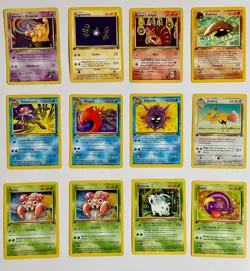 15x 1st Edition Vintage Pokemon Card Lot - Mixed WOTC Sets - 1999-2000 Era - Image 1